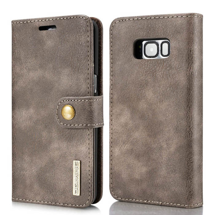 Detachable Ming Wallet Grey Samsung S8 Plus - Bling Cases.com