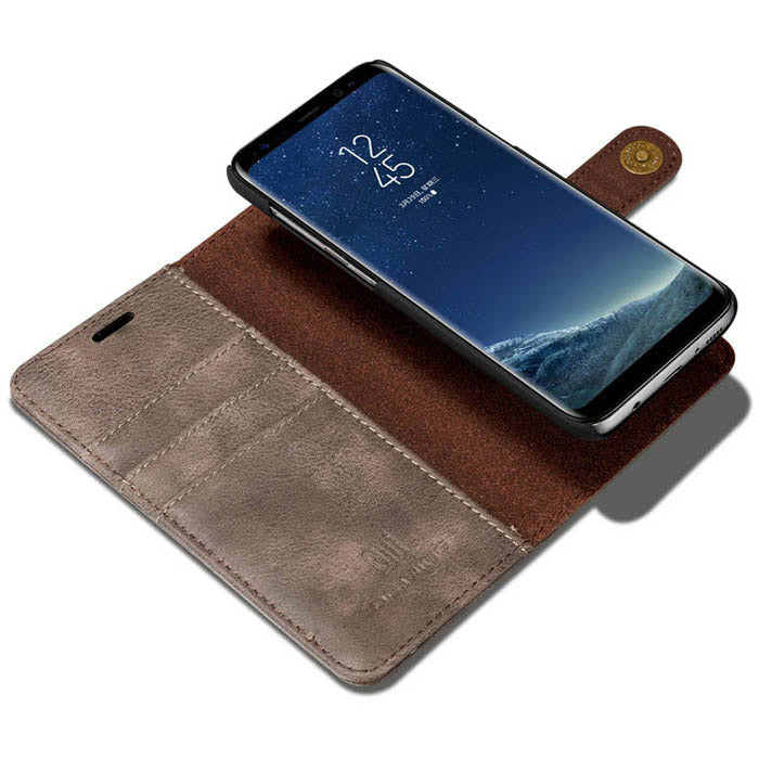 Detachable Ming Wallet Grey Samsung S8 - Bling Cases.com