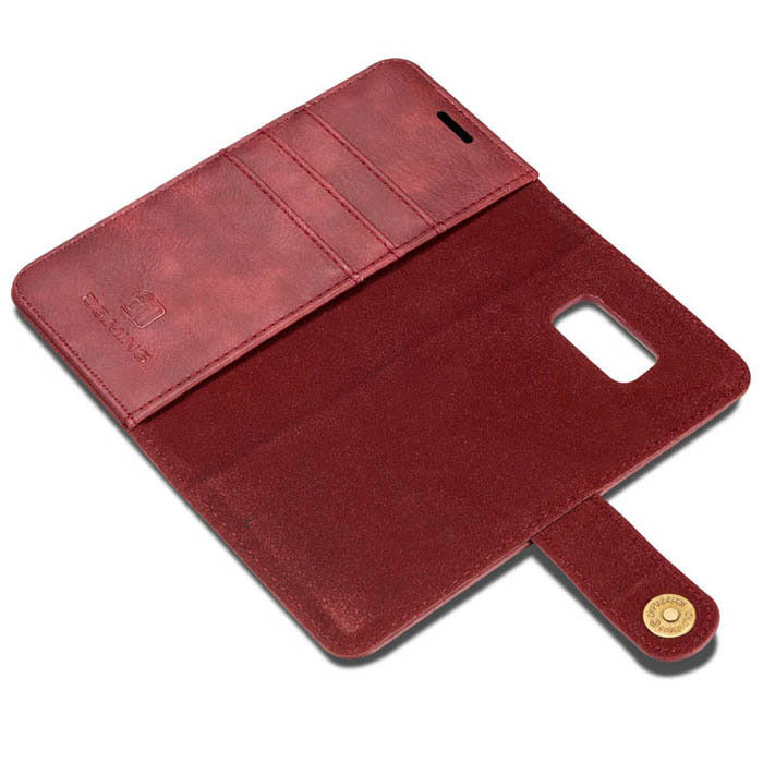 Detachable Ming Wallet Burgundy Samsung S8 Plus - Bling Cases.com