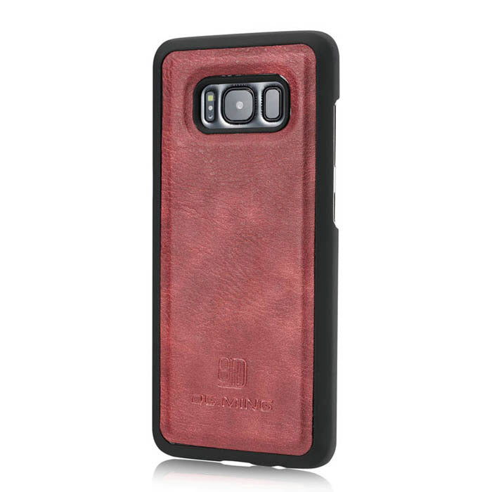 Detachable Ming Wallet Burgundy Samsung S8 Plus - Bling Cases.com