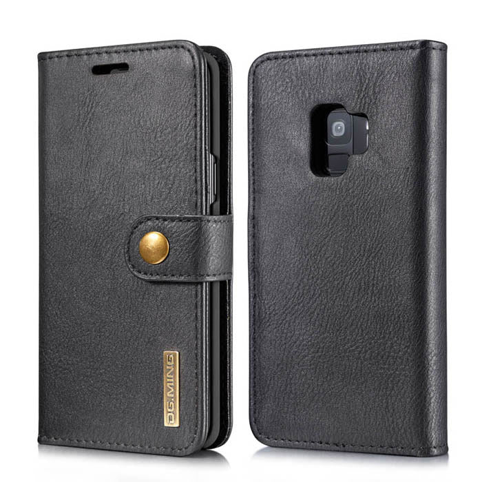 Detachable Ming Wallet Black Samsung S9 - Bling Cases.com