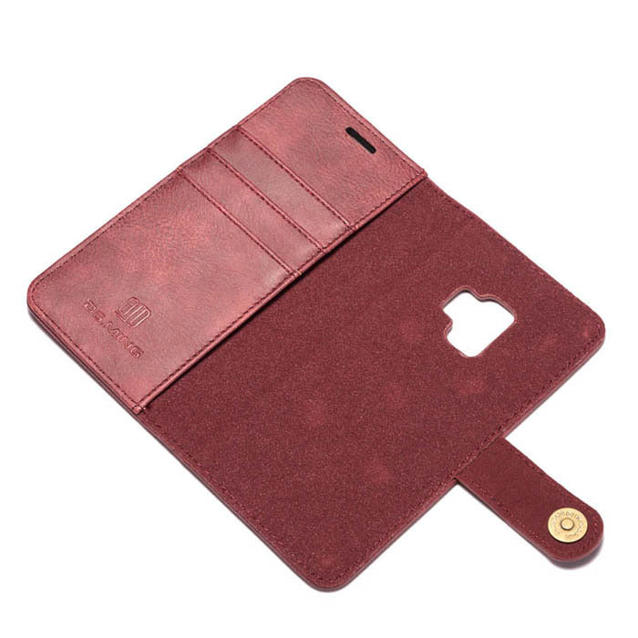 Detachable Ming Wallet Burgundy Samsung S9 - Bling Cases.com