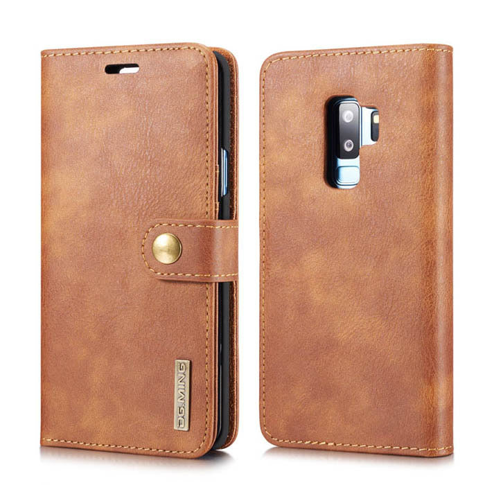 Detachable Ming Wallet Brown Samsung S9 Plus - Bling Cases.com