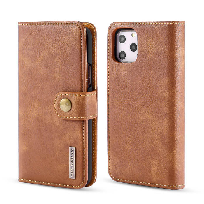 Detachable Ming Brown Wallet Iphone 11 Pro Max - Bling Cases.com