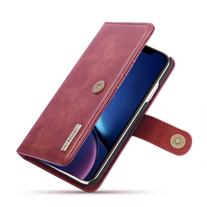 Detachable Ming Burgundy Wallet Iphone 11 - Bling Cases.com