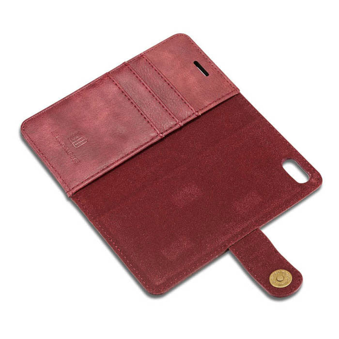 Detachable Wallet Ming Burgundy Iphone 7/8 - Bling Cases.com