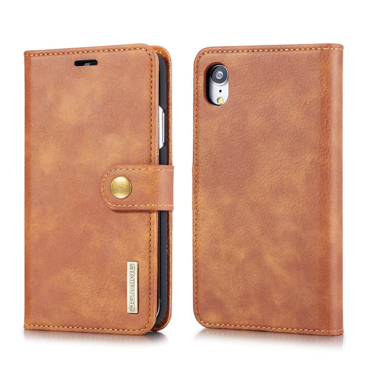 Detachable Ming Brown Wallet Iphone XR - Bling Cases.com