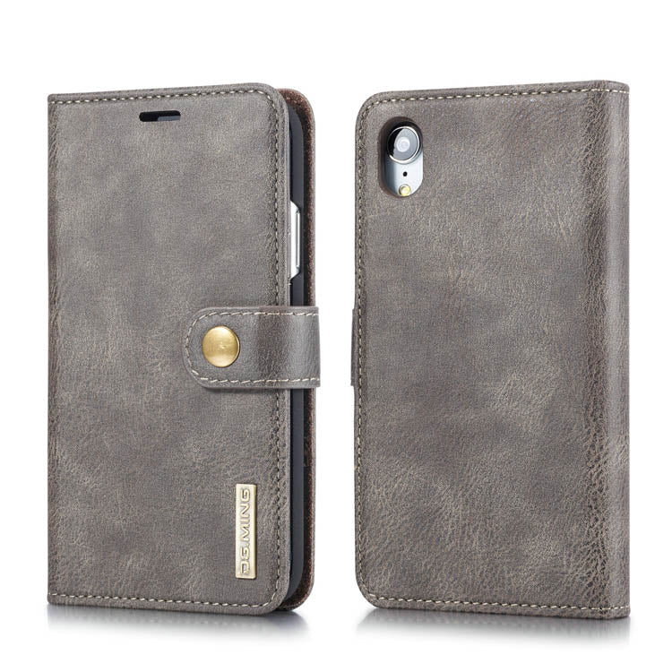 Detachable Ming Grey Wallet Iphone XR - Bling Cases.com