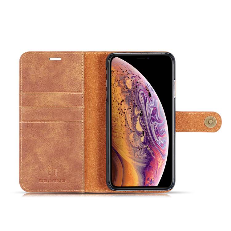 Detachable Ming Brown Wallet Iphone XS MAX - Bling Cases.com