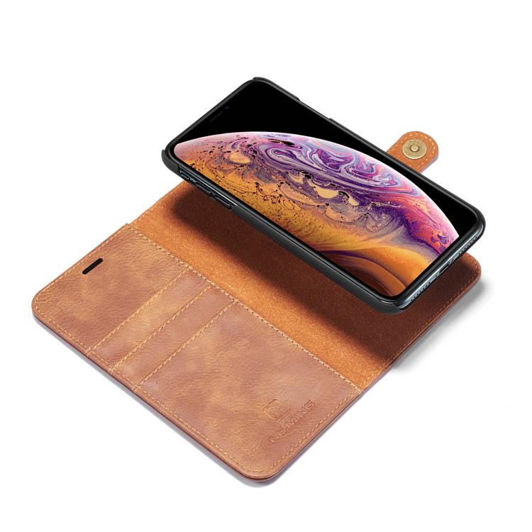 Detachable Ming Brown Wallet Iphone XS MAX - Bling Cases.com