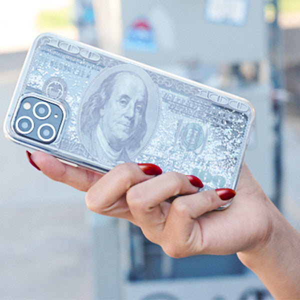 $100 Benjamin Clear Iphone 10