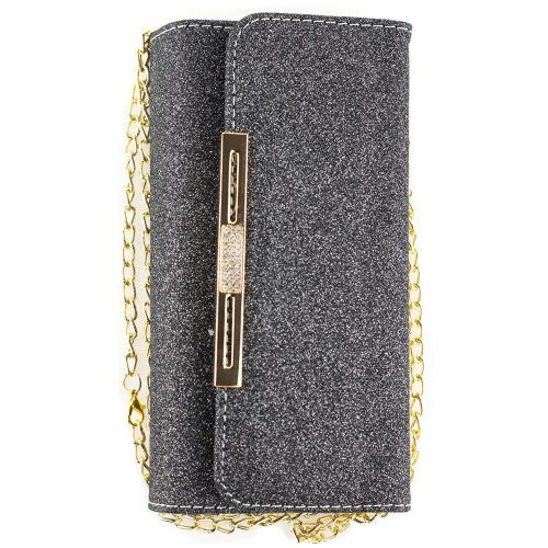 Detachable Purse Black Note 8 - Bling Cases.com