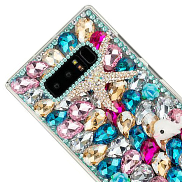 Handmade Seashells Bling Case Samsung Note 8