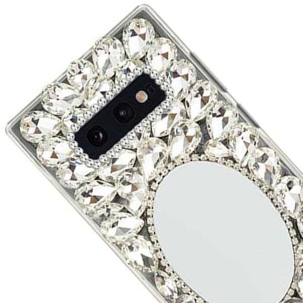 Handmade Mirror Silver Case Samsung S10E