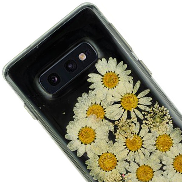 Real Flowers White Samsung S10E