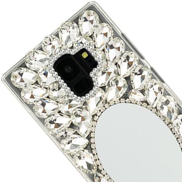 Handmade Mirror Silver Case Samsung S9 Plus