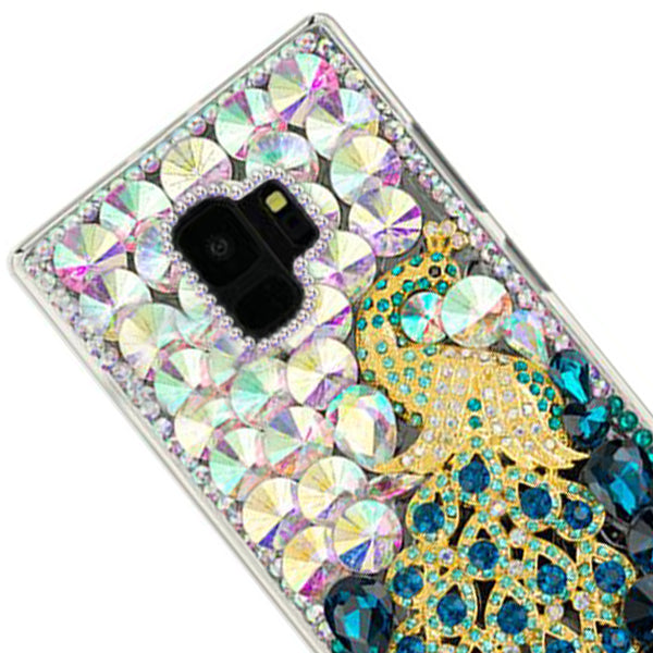 Handmade Peacock Bling Case Samsung S9