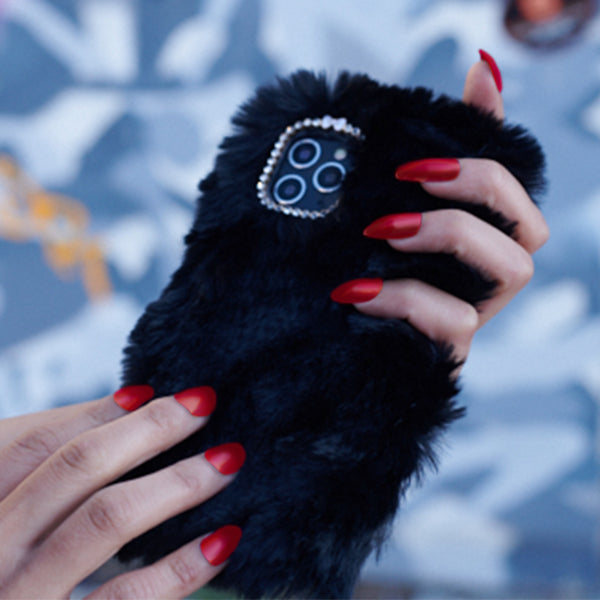 Fur Black Case Iphone 7/8 Plus