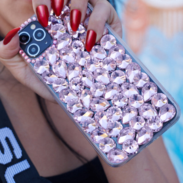 Handmade Bling Pink Case Samsung S9 Plus