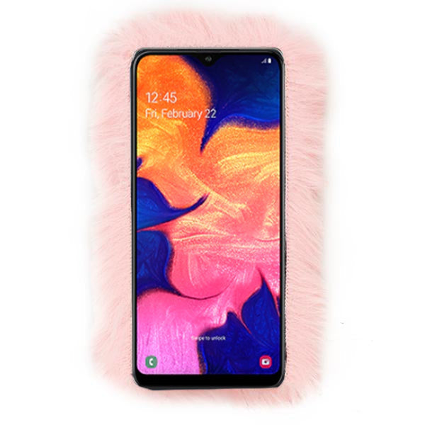 Fur Case Light Pink Samsung A50