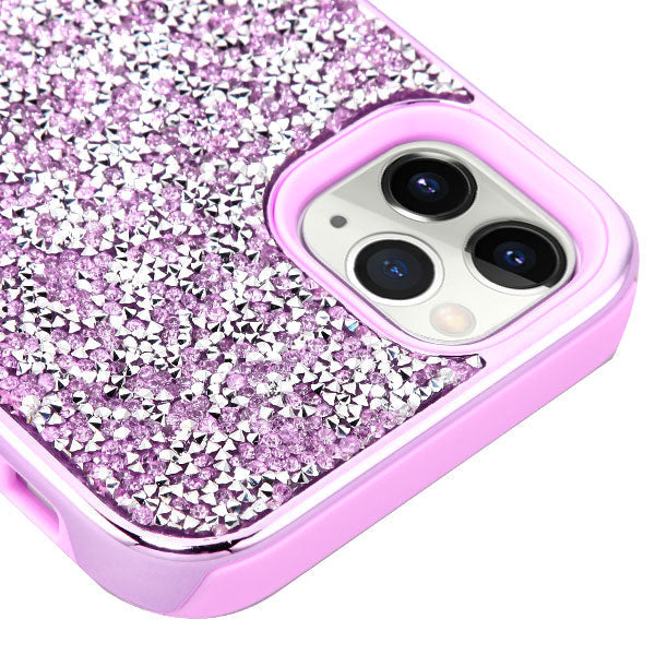 Hybrid Bling Purple IPhone 11 Pro Max - Bling Cases.com