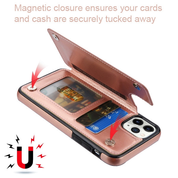 Book Card Rose Gold Iphone 11 Pro - Bling Cases.com