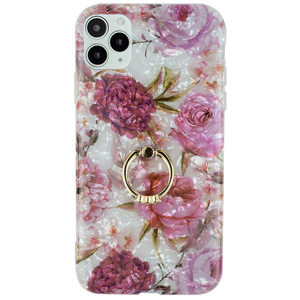 Flowers Pink Swirl Ring Skin Iphone 11 Pro Max