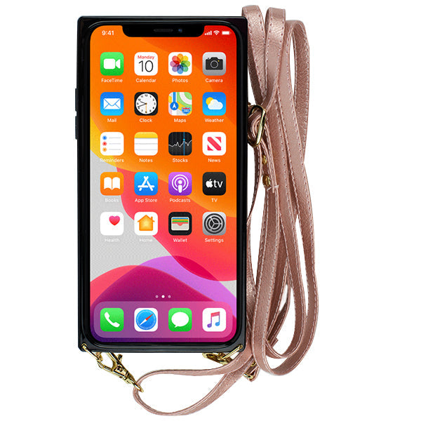 Crossbody Pouch Rose Gold Case Iphone 11 Pro Max