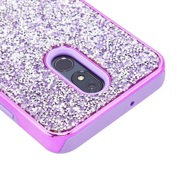 Hybrid Bling Purple Stylo 5 - Bling Cases.com