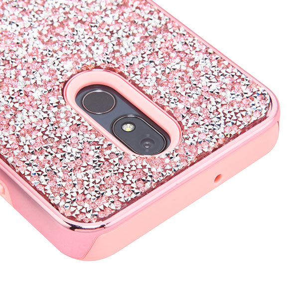 Hybrid Bling Pink Stylo 5 - Bling Cases.com