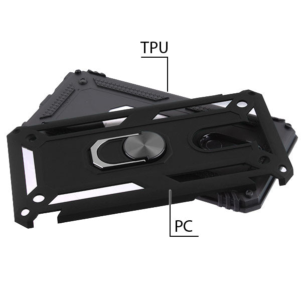 Hybrid Ring Black Lg Stylo 5 - Bling Cases.com