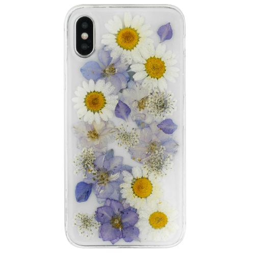 Real Flowers Purple Case Iphone 10/X/XS - Bling Cases.com