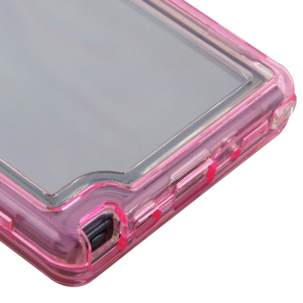 Hybrid Clear Pink Case Samsung Note 10 - Bling Cases.com