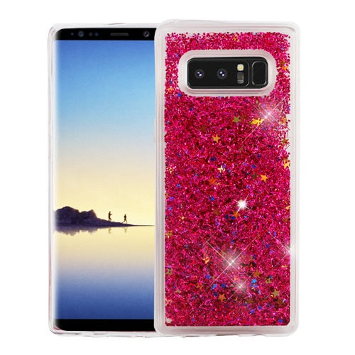 Liquid Pink Case Samsung Note 8 - Bling Cases.com