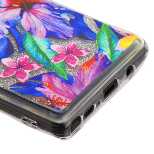 Liquid Tropical Flowers Case Samsung Note 9 - Bling Cases.com