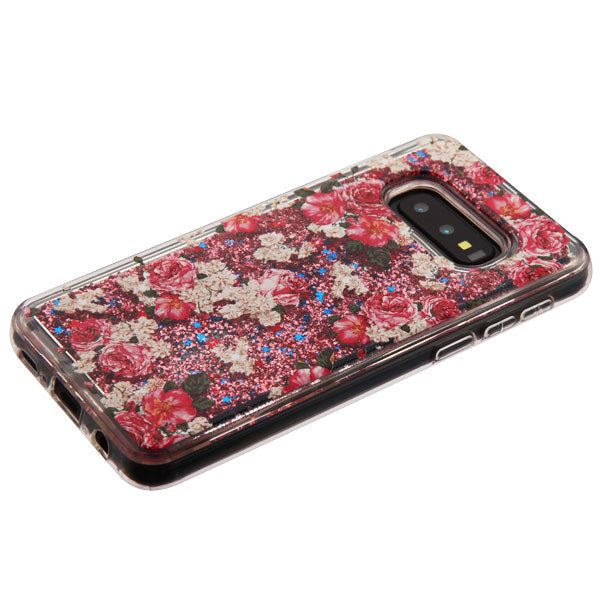 Liquid Flowers Samsung S10E - Bling Cases.com