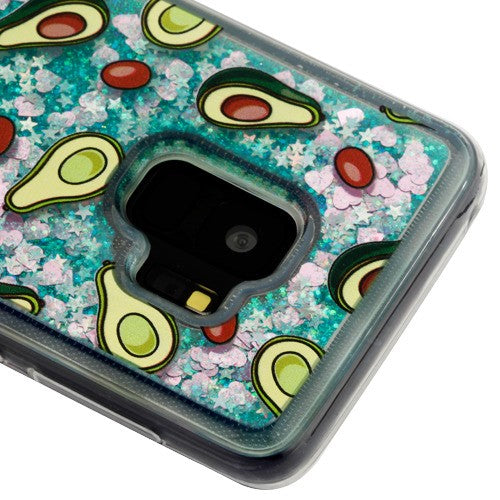 Liquid Avacado Case Samsung S9 Plus - Bling Cases.com