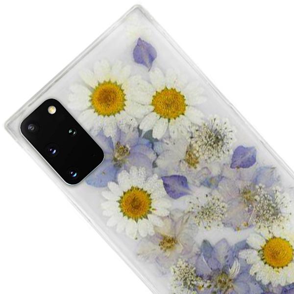 Real Flowers Purple Case Samsung S20 Plus