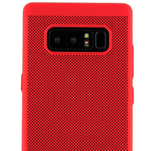 Super Thin Rubberized Red Case Note 8 - Bling Cases.com