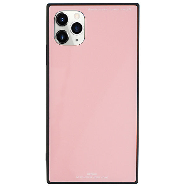 Square Hard Box Pink Case Iphone 11 Pro Max