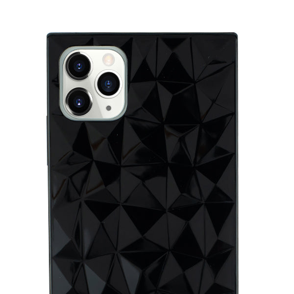 Square Box Triangle Tpu Skin Black Case Iphone 11 Pro