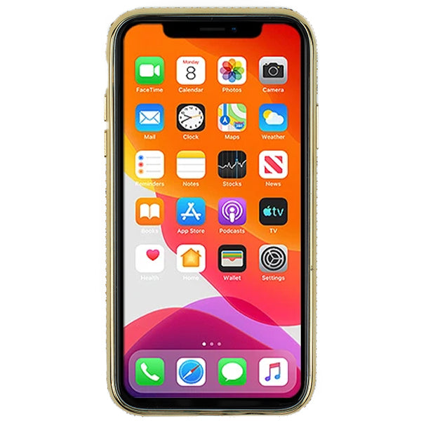 Abstract Ring Case Gold Iphone 11