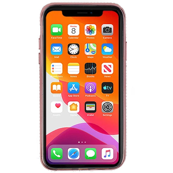 Abstract Ring Case Rose Gold Iphone 12 Pro