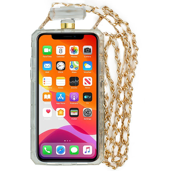 Handmade Cheetah Gold Bling Bottle Iphone 12 Pro