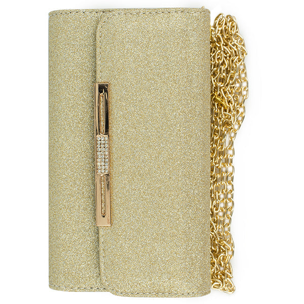 Glitter Detachable Purse Gold Iphone 11 Pro