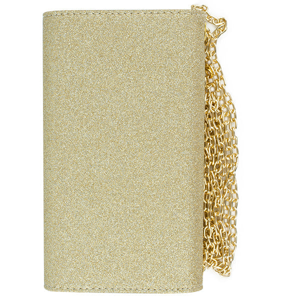 Glitter Detachable Purse Gold Iphone XR
