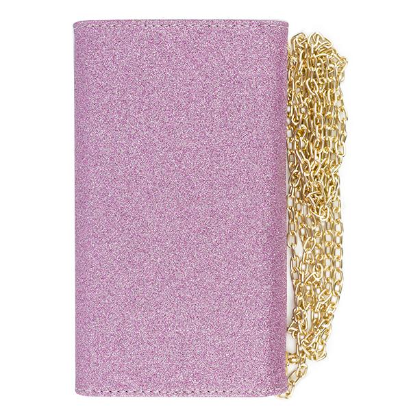 Glitter Detachable Purse Light Purple Samsung S8