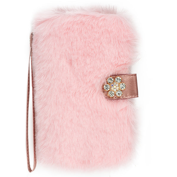 Fur Wallet Detachable Light Pink Iphone 11 Pro Max