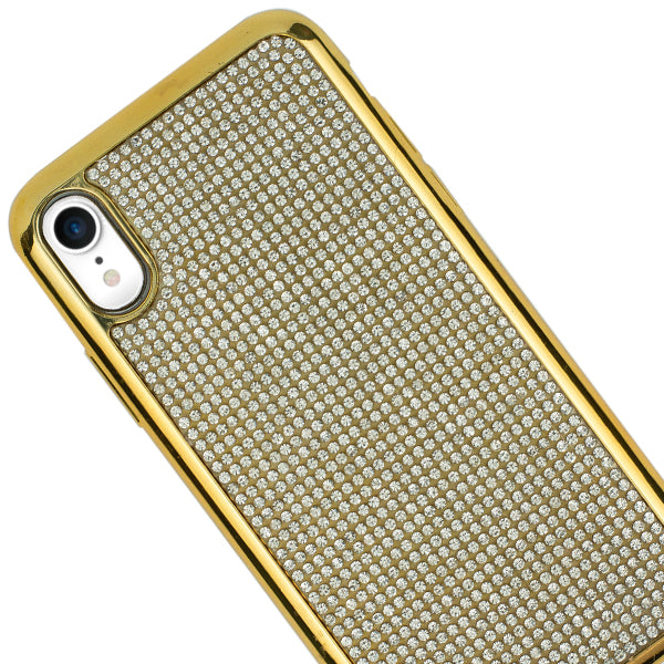 Bling Tpu Skin Silver Gold  Iphone XR