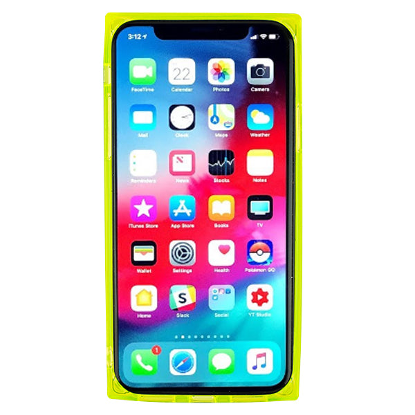 Square Box Neon Skin Iphone XR
